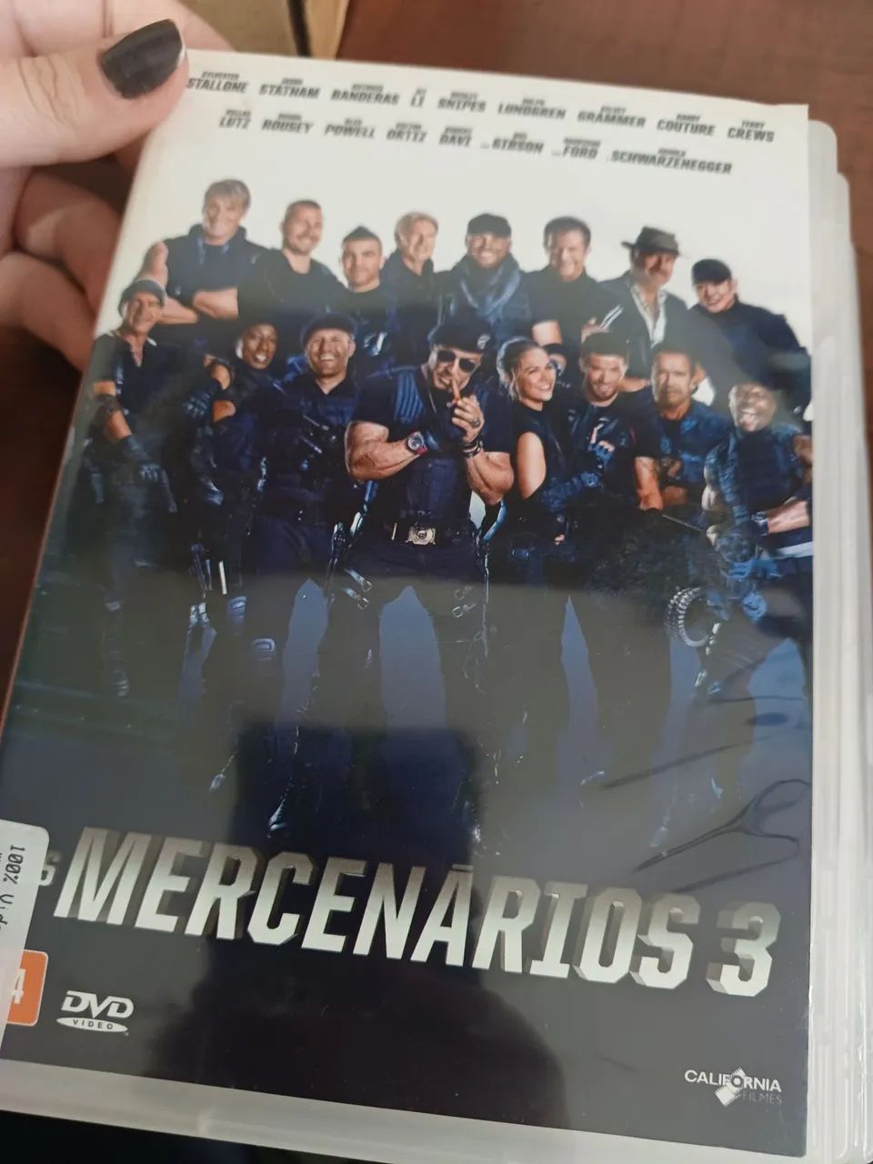 Dvd mercenários 2 e 3 