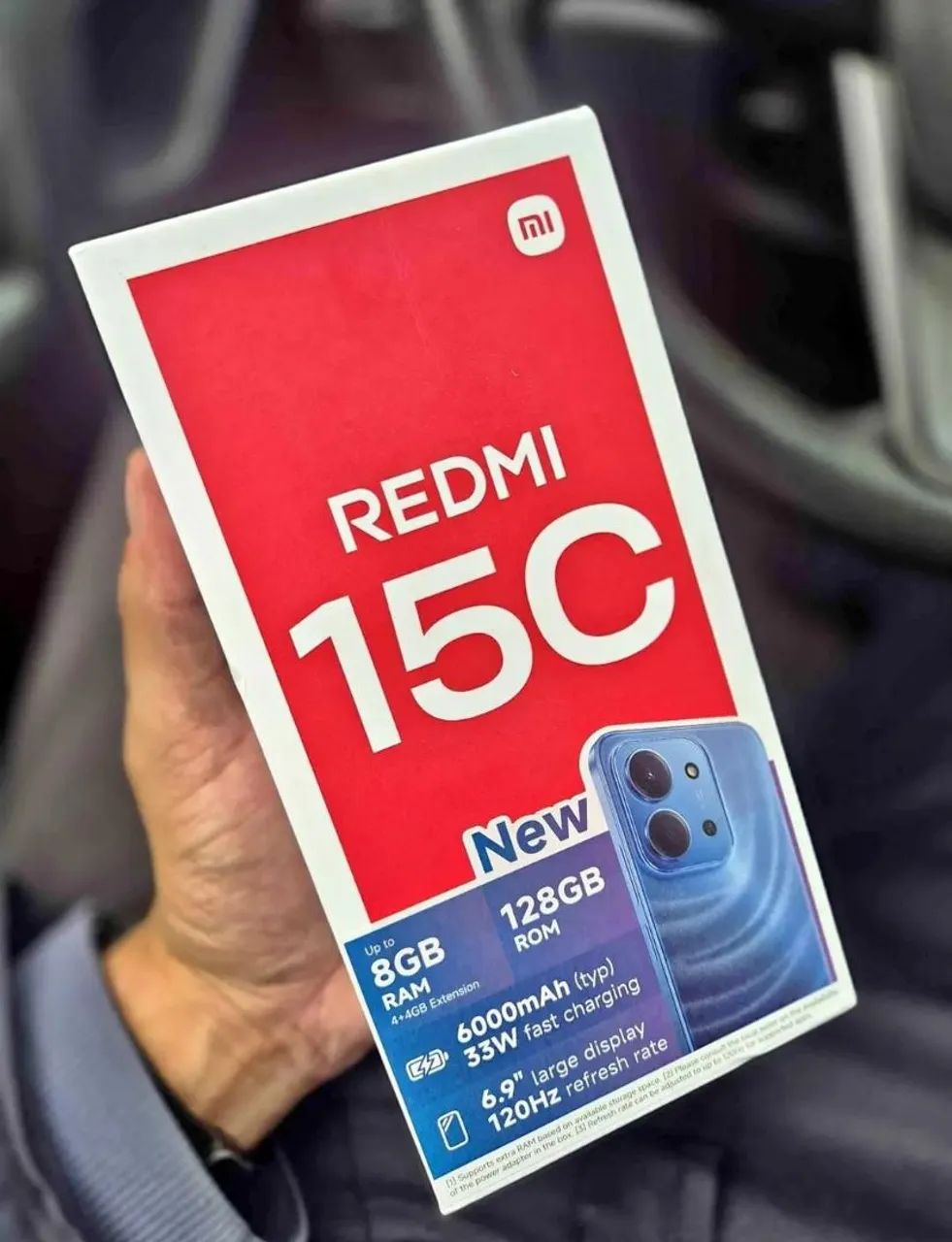 Redimi 15c lacrado na caixa