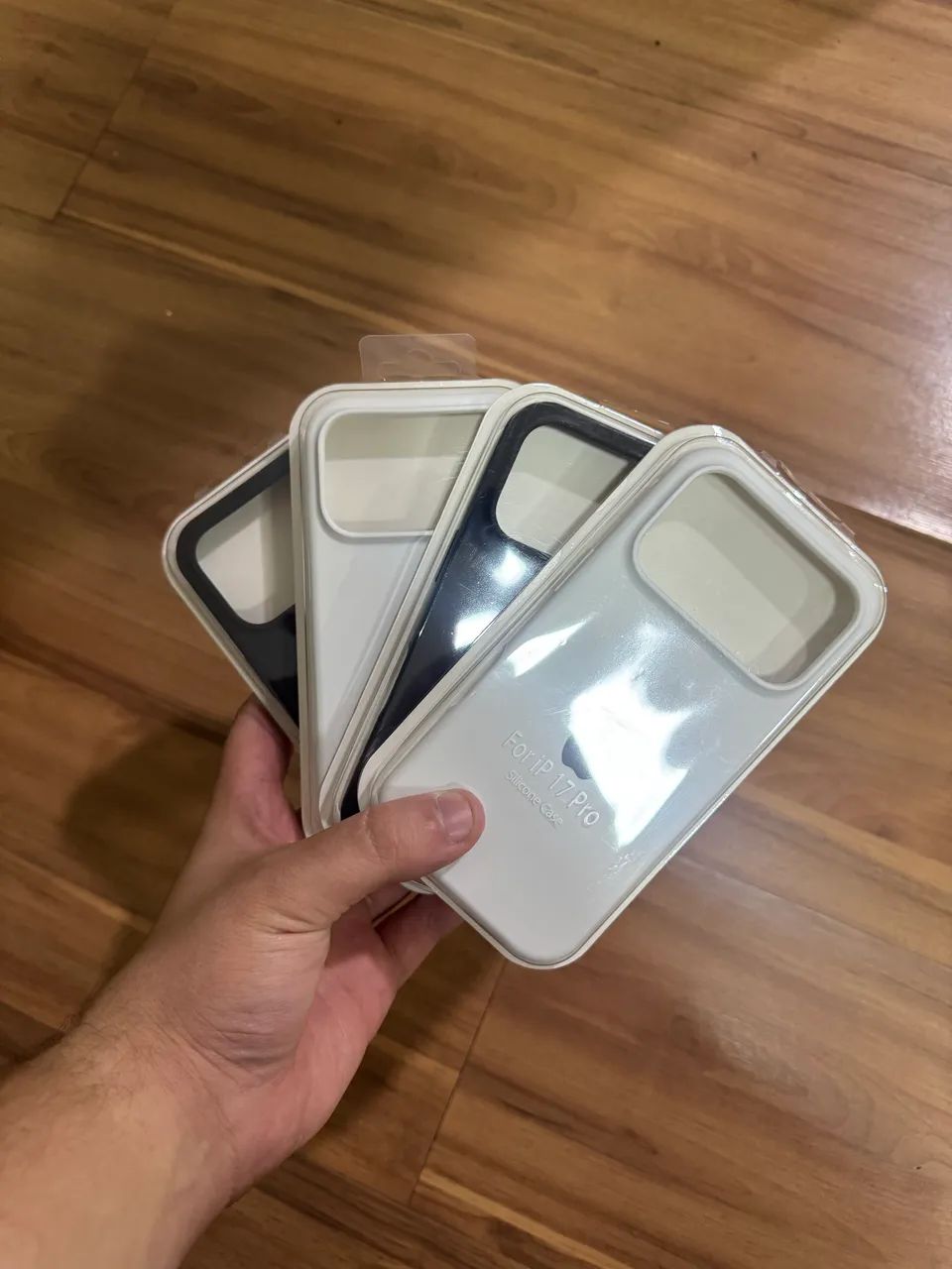 Capinhas de silicone e transparente