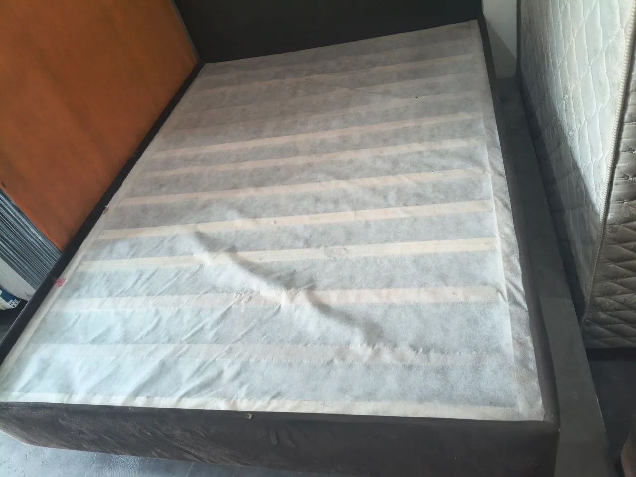 BASE CASAL PADRÃO+cabaceira bem conservada $380- ENTREGO  