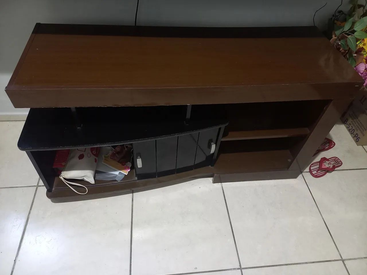 Rack preto + painel  - Foto 3