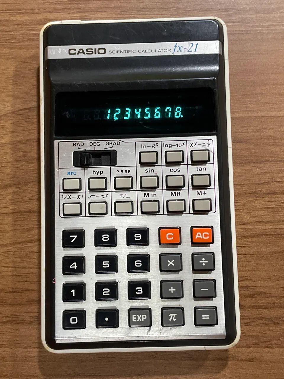Calculadora Científica Casio FX-21 - Vintage