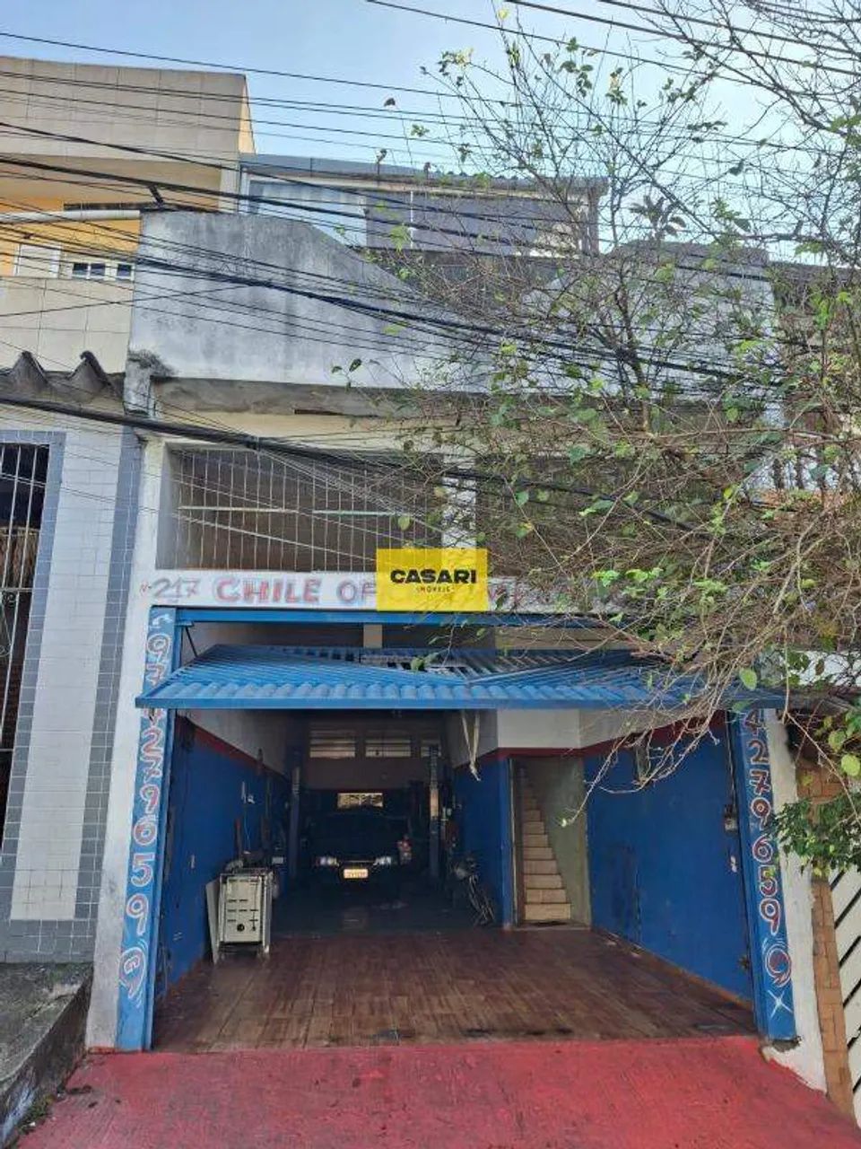 Imóvel Misto à Venda com Salão Comercial, Oficina e Residências  Santo André