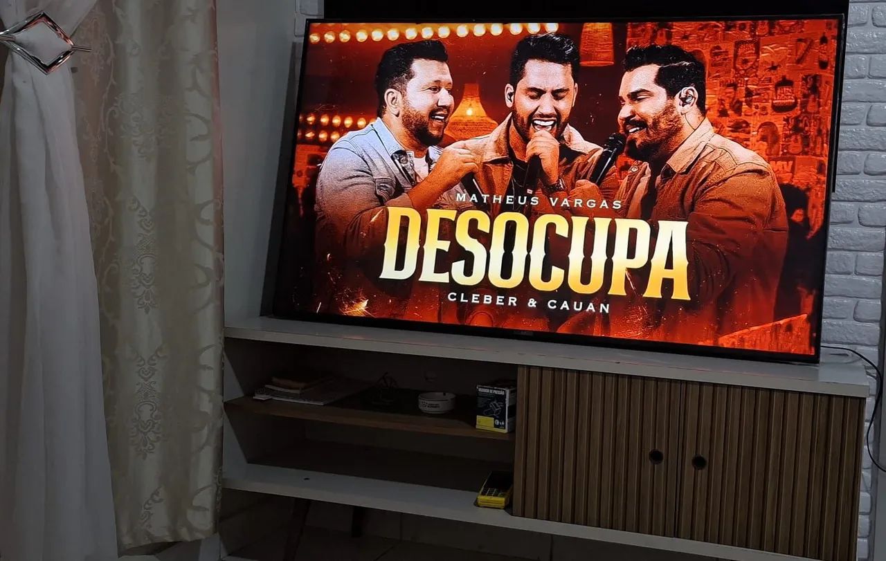 TELEVISÃO 55 POLEGADAS LG  COMANDO VOZ (ALEXA) BLUETOOTH BORDA INFINITA 600 CANAIS ENTREGO - Foto 3
