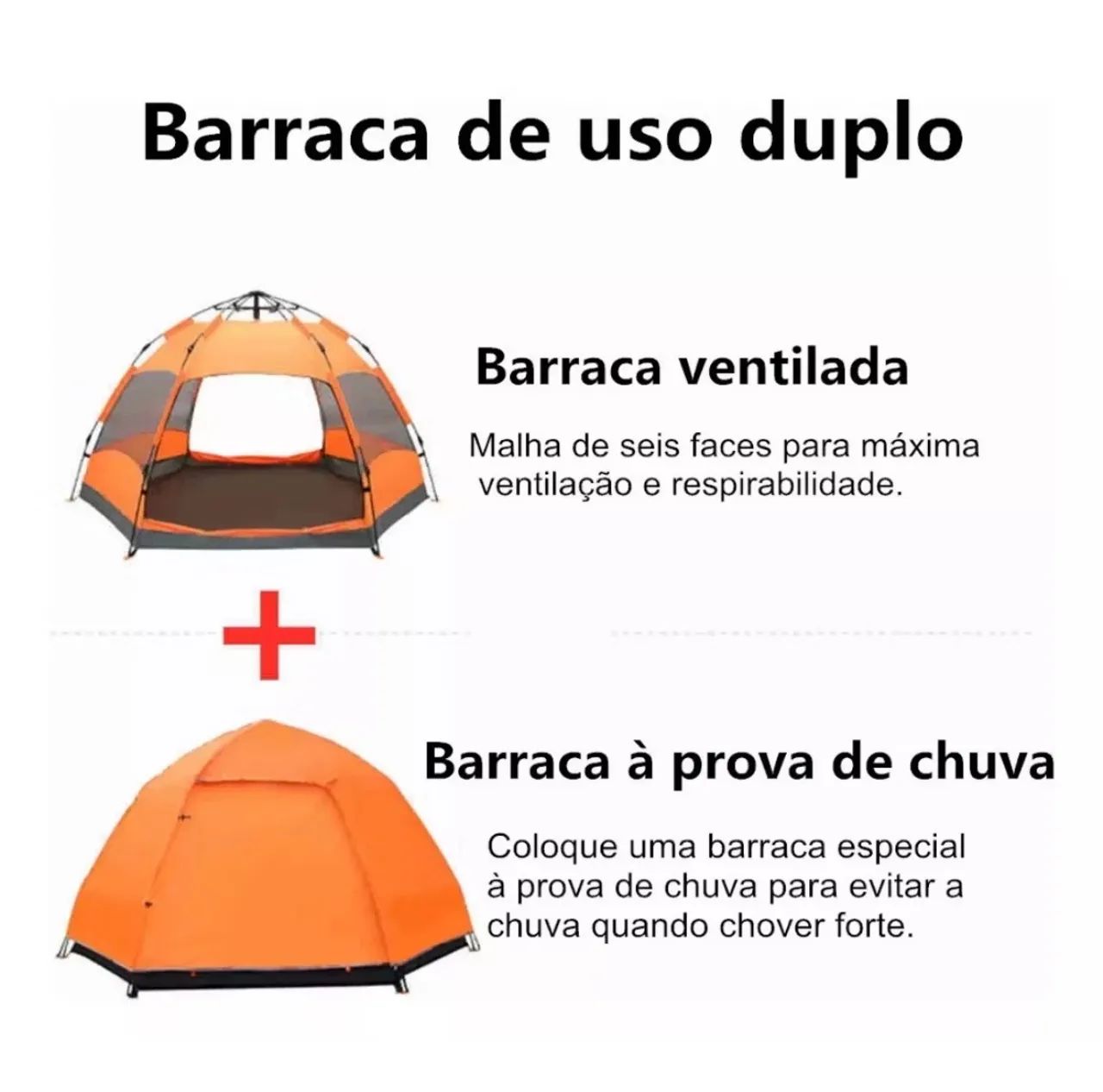 Barraca para acampamento  - Foto 2