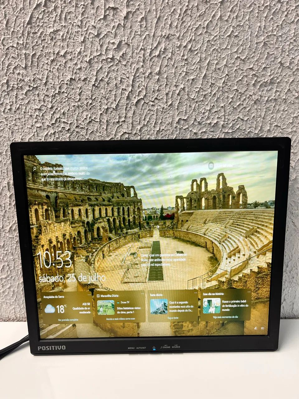 Lote com 6 monitores para pc, funcionando  - Foto 5