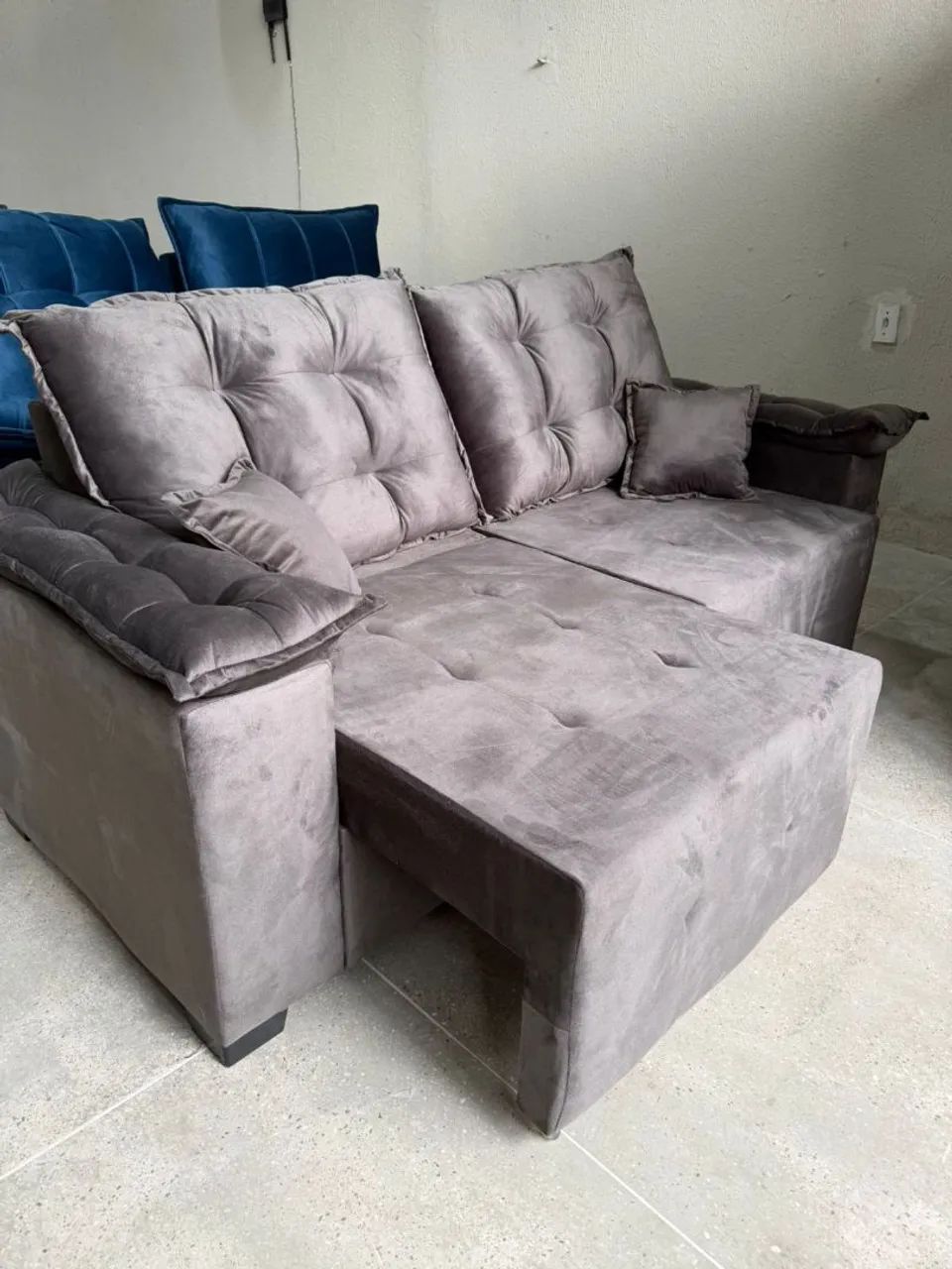 Sofá Retrátil Luxo (Super promoção) - Foto 5