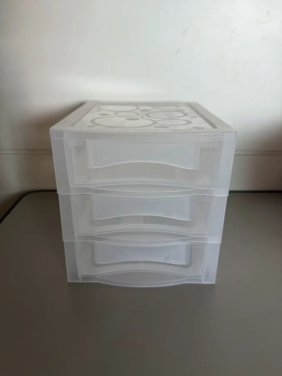 Gaveteiro de plástico 