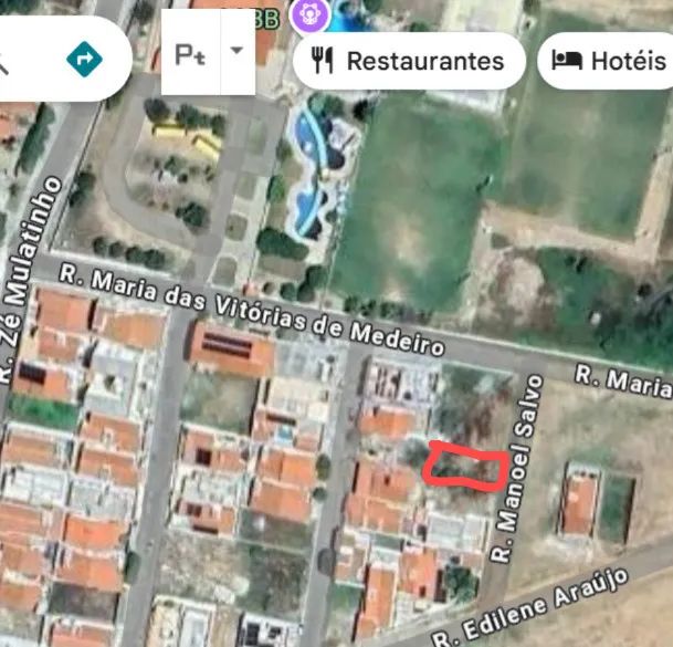 Vende-se terreno no Parque das Pedras 