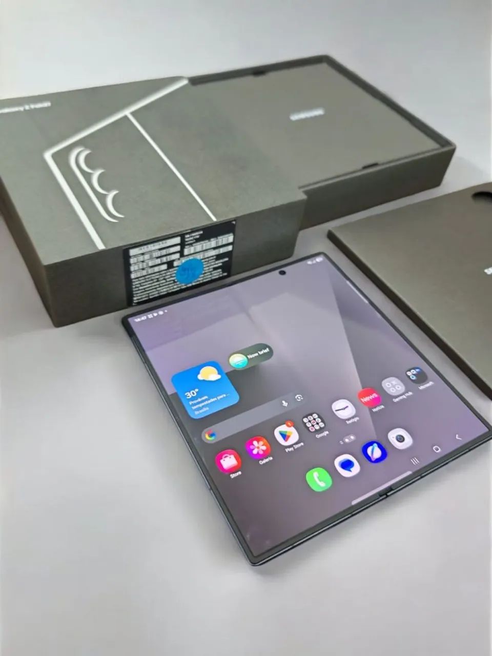 GALAXY Z  FOLD 7 5G 1TB 16 RAM/CINZA - Foto 4