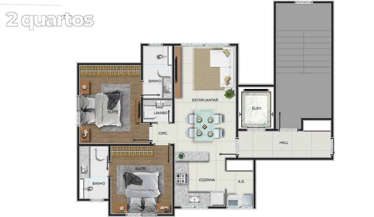 Apartamento 3 quartos à venda no Anchieta - Foto 4