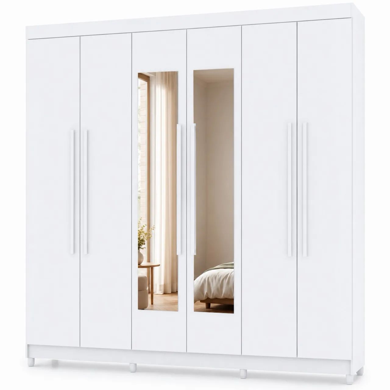 Guarda-roupa 6 portas