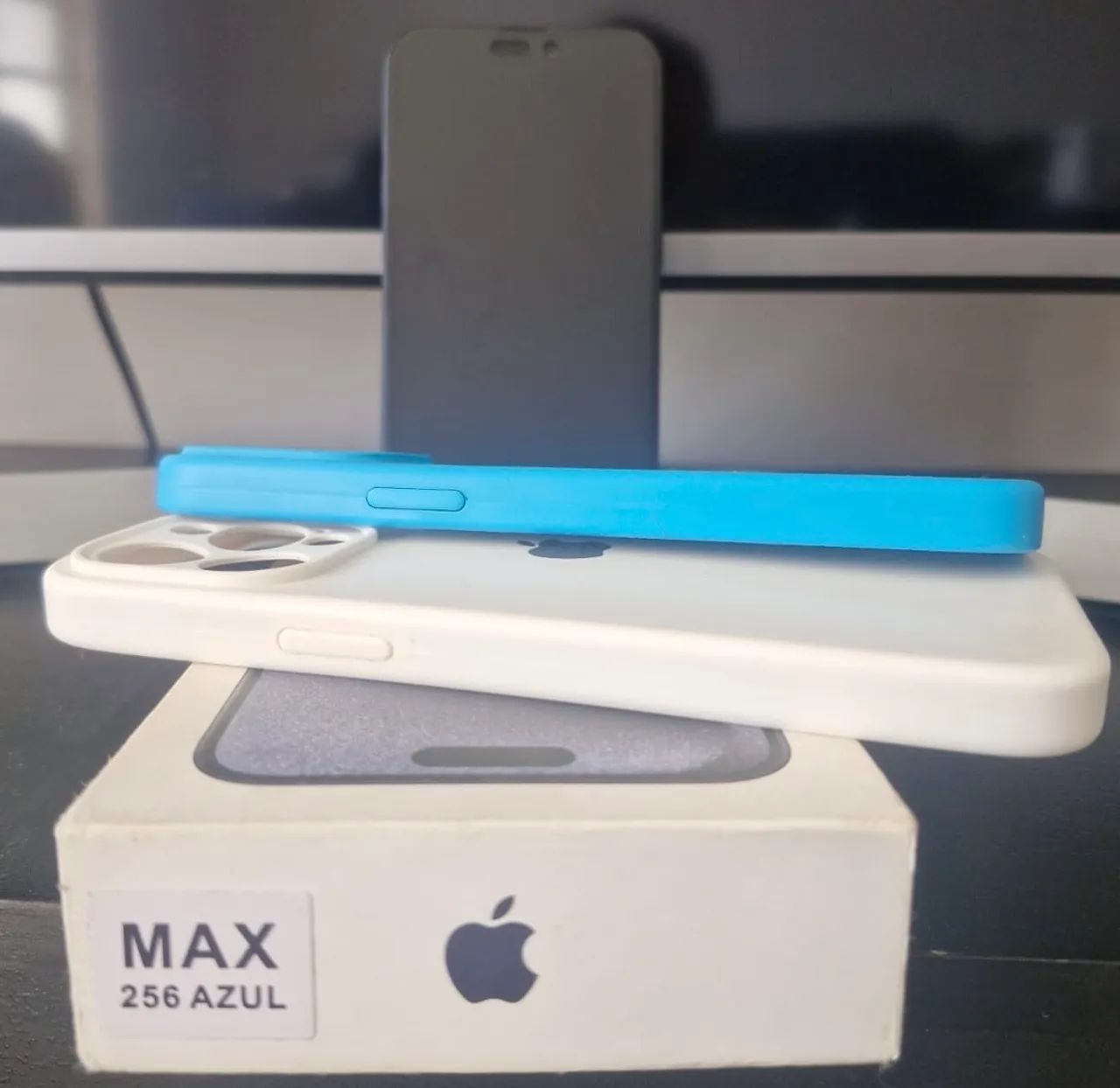 iPhone 15 Pro Max 256GB Azul - Versão Americana  - Foto 3
