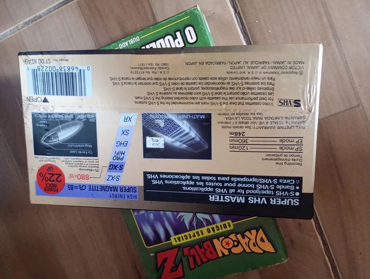 Fita VHS DragonBall Z Edição Especial o Poder Invencível + VHS