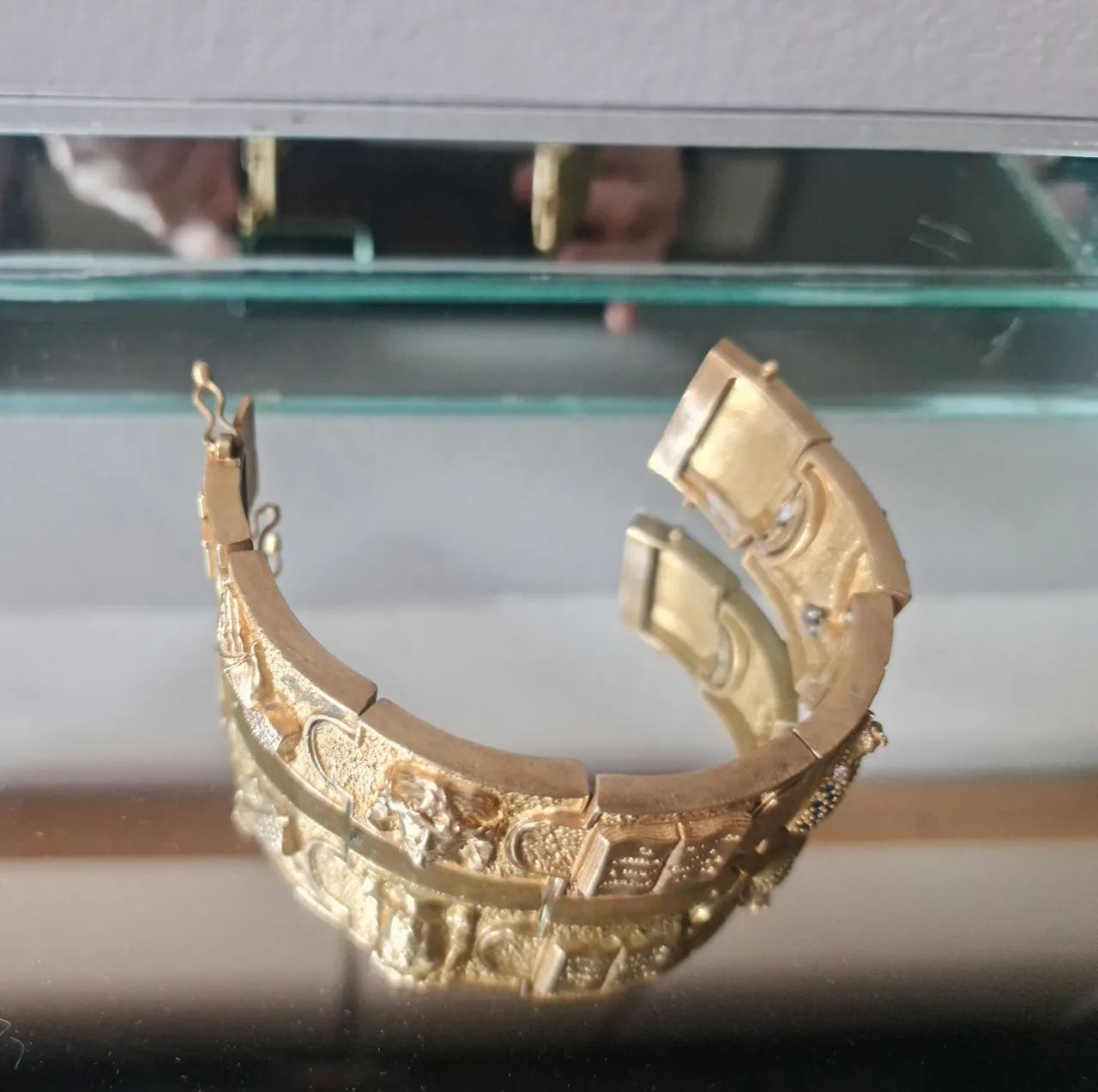 Pulseira banhada em ouro  - Foto 2