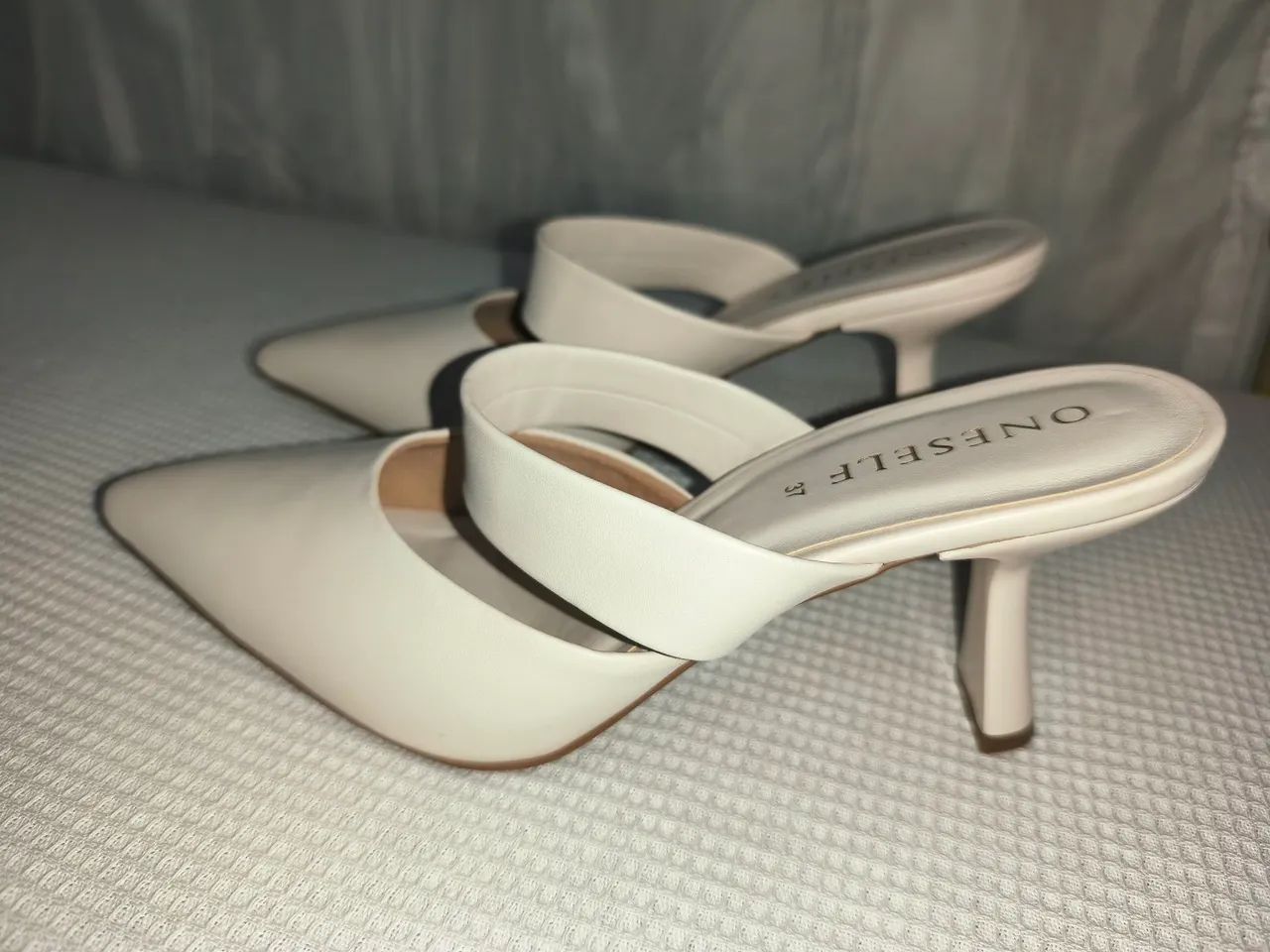 Scarpin branco  - Foto 3