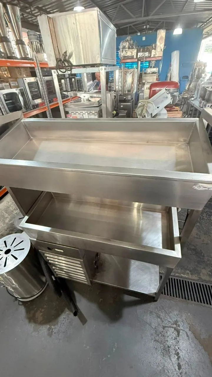 Pista Refrigerada Dupla em aço inoxidável - Foto 4