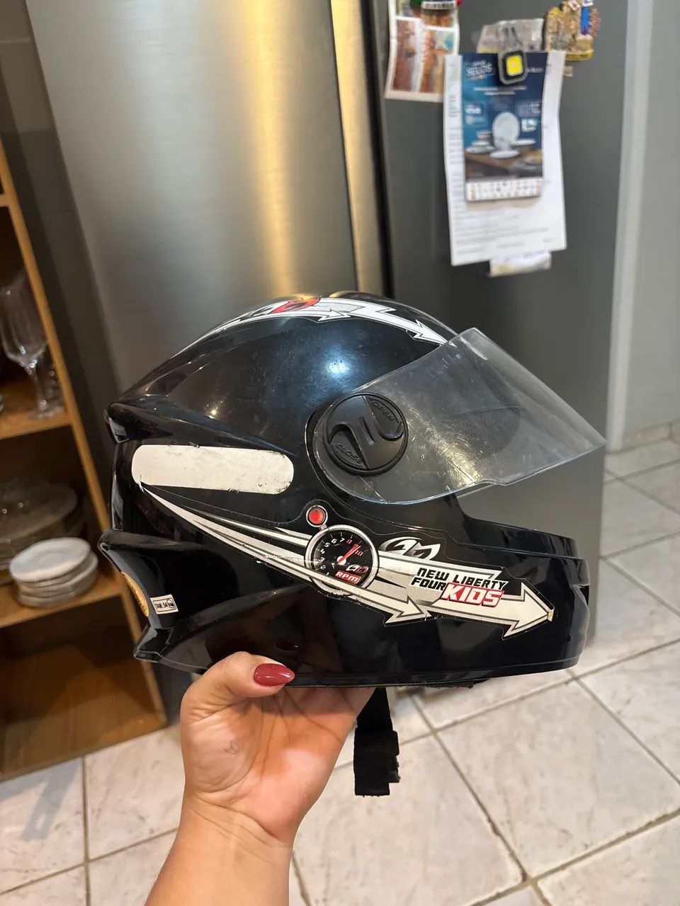 Capacete moto 54 - Foto 2
