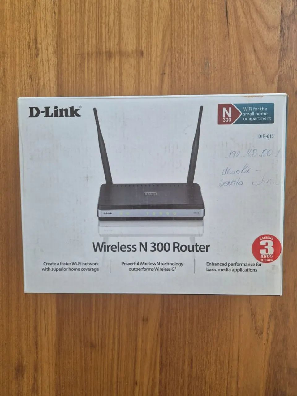Roteador D-Link DIR-615 Wireless N300 300Mbps com Caixa