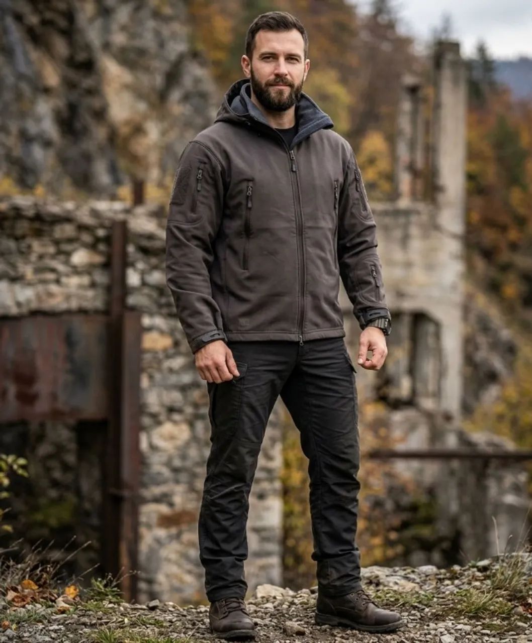 Jaqueta Tática e Impermeável Masculina - Tam. G - Foto 2
