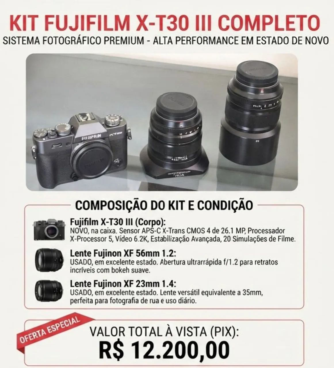 Fujifilm xt30iii 