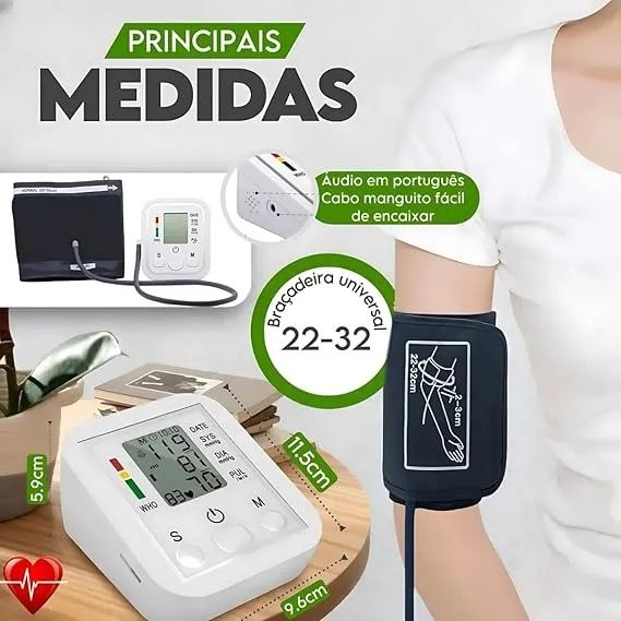 medidor de pressão arterial  - Foto 3