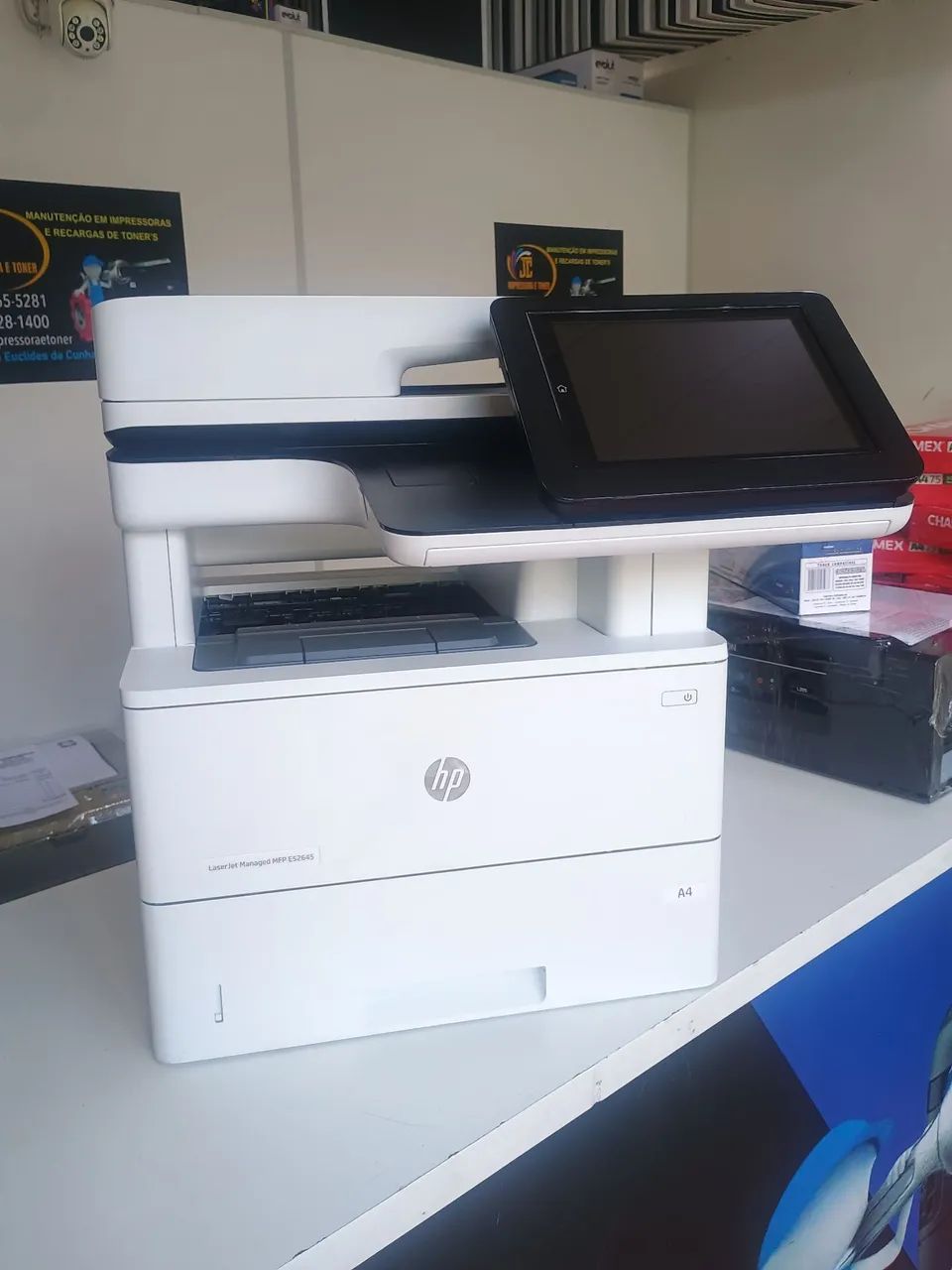 Impressora Hp LaserJet MFP ES52645