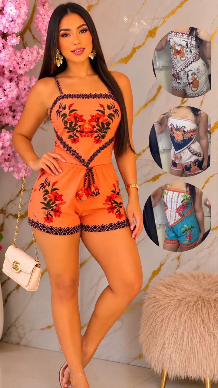 Conjunto Lenço e Maitê 