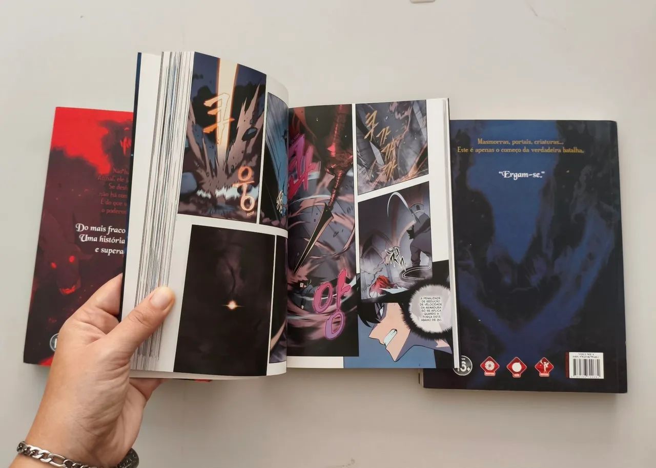 Webtoon Solo Leveling volume 2 3 e 4 em português  - Foto 2