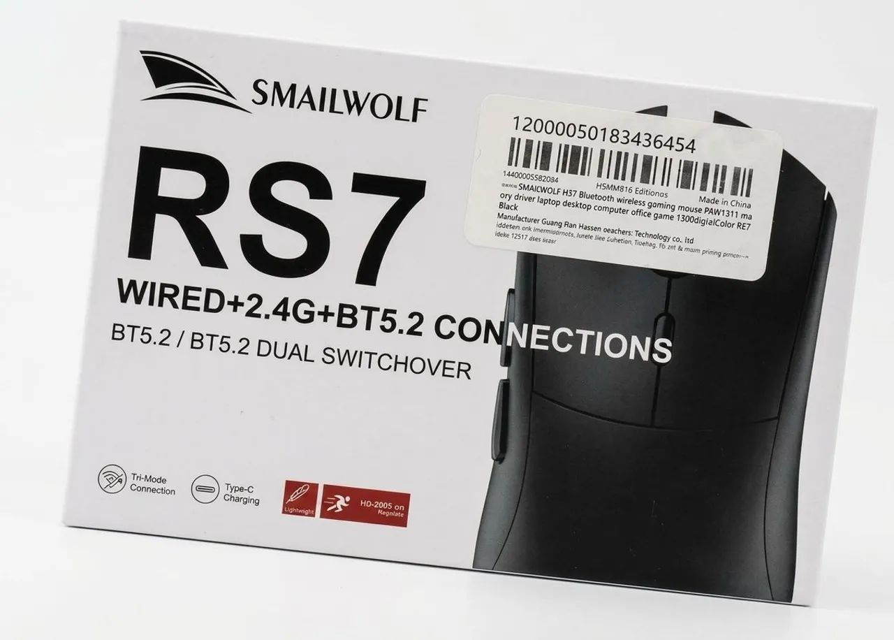 Mouse Gamer SMAILWOLF RS7 - Foto 2