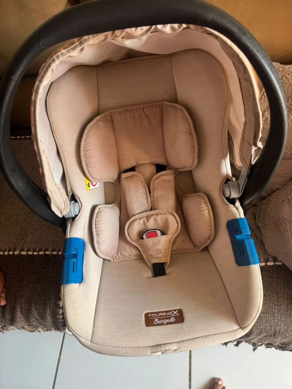 Carrinho de Bebê Com Bebê Conforto Burigotto - Foto 3