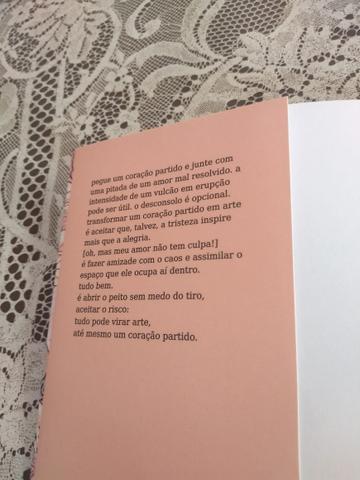 Livro Como transformar um coração partido em arte - Foto 4