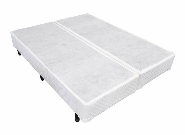 Cama box base bipartido direto de fábrica