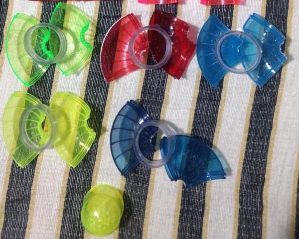 Tubos tubulações Hamster com conectores e placas conexão para gaiola (16 peças) - Foto 2