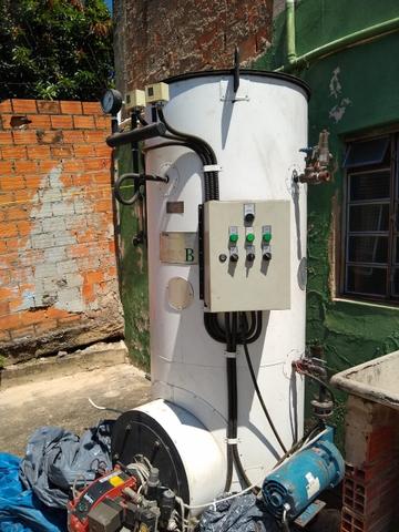 Caldeira a lenha 400kgv/h
