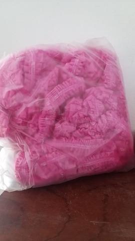Touca rosa Protdesc pacote com 100 un