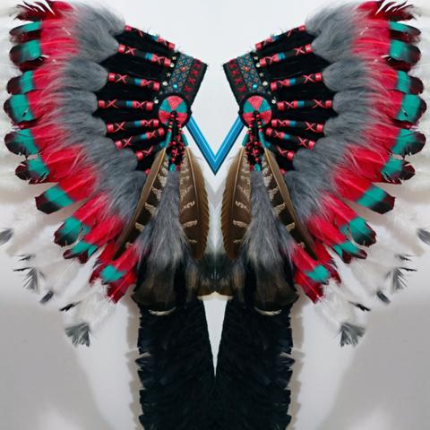 Cocar indigena americano/ fantasia