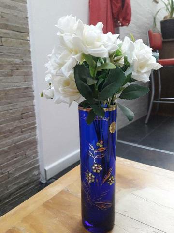 Vaso de flores antigo importado