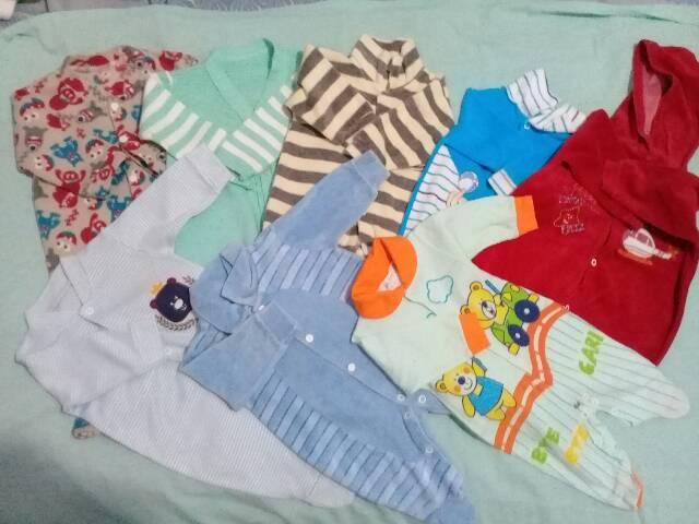 Lote de roupas de bebê menino (37 Itens)