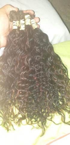 Cabelo cacheado 200 gramas 550 .passo cartão e pic pay - Foto 5