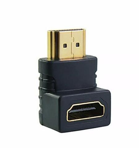 Adaptador 90 Graus Hdmi Macho P/ Fêmea