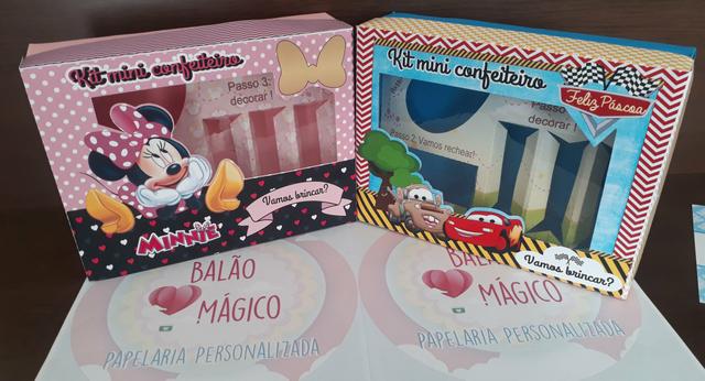 Caixas kit mini confeiteiro