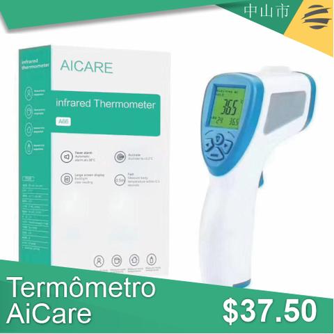 Termômetro Digital AiCare Infravermelho
