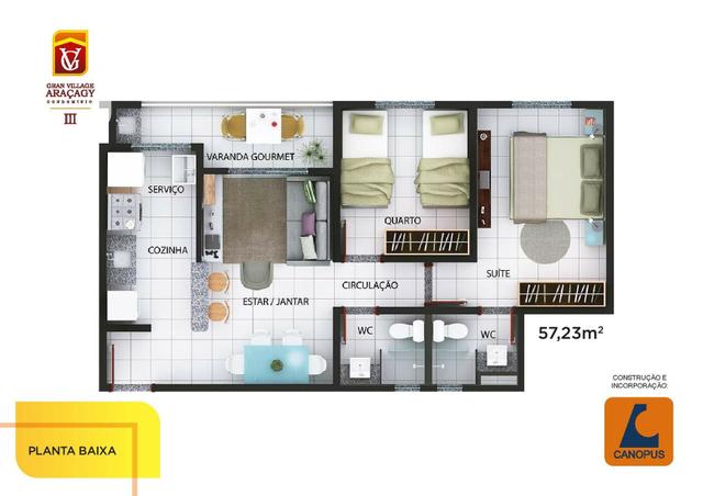 09-Saia do Aluguel e adquira seu apartamento próximo a praia! - Foto 4