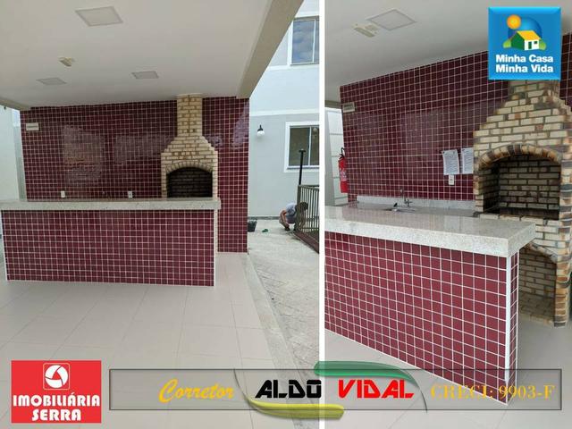 ARV 99 Apartamento 2 Quartos Novo Pronta Entrega. Praia Balneário Carapebus, Serra - Foto 14