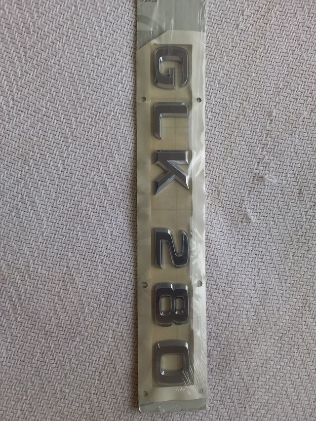 Emblema adesivo original mercede GLK - Foto 3