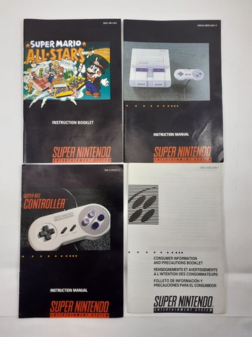 Nintendo manuais, 1993 - Foto 2