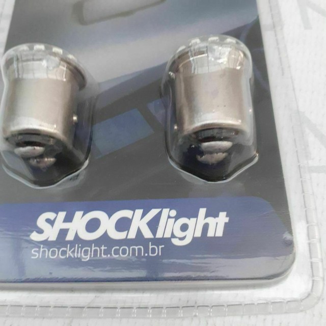 Led 2 polos. Schocklight. Garantia. Novo. Instalado. 