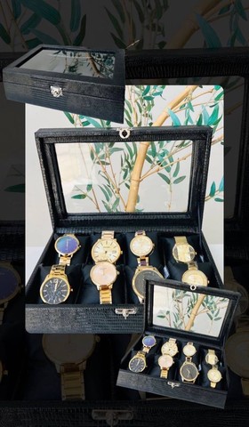 Maleta para Relogios e Joias 