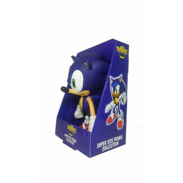 Bonecos Sonic Grande 23Cm Caixa Azul Brinquedo Melhor Jogo